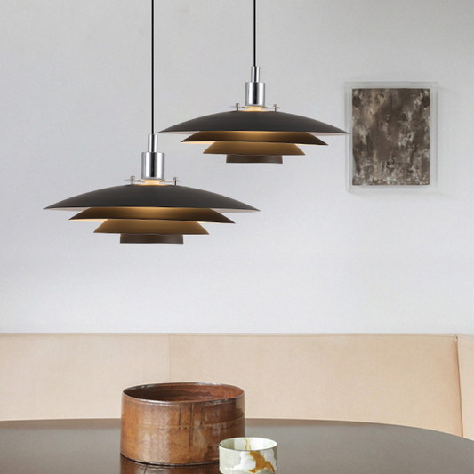 Moderne Metalen Laaghangende Lamp