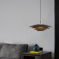 Moderne Metalen Laaghangende Lamp
