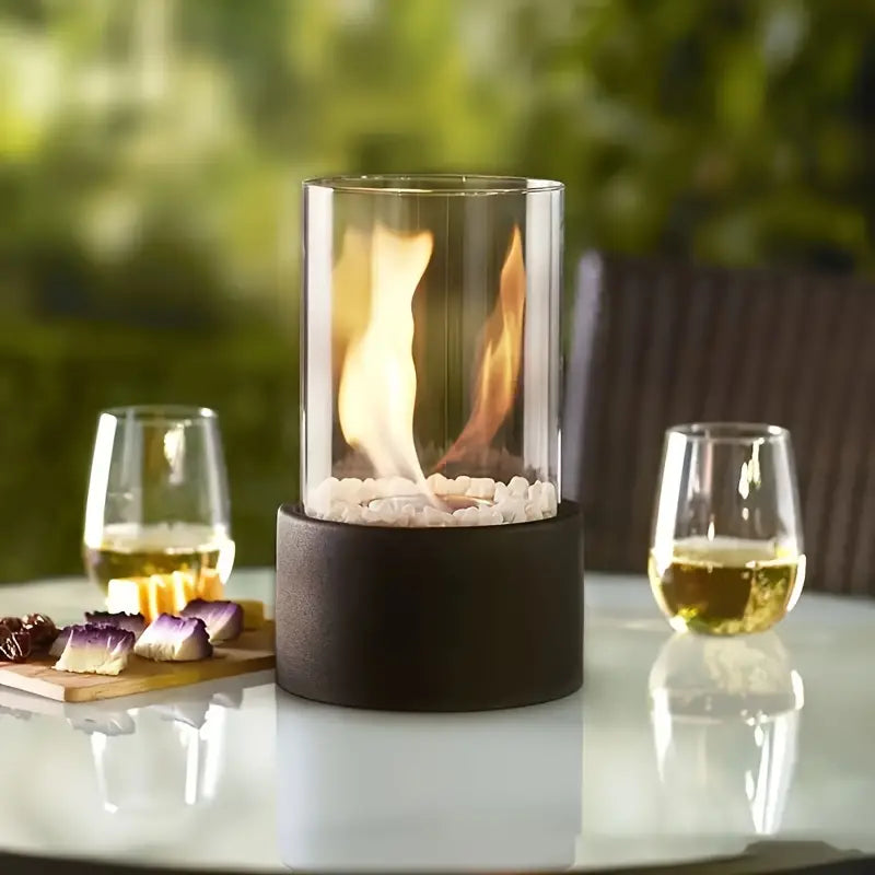 FlameAura | Tafel biohaard – Creëer warmte en sfeer