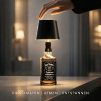 Fleslamp | Fles als Tafellamp | Oplaadbare Tafellamp | Flesstop | LumiFles
