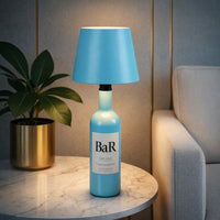 Fleslamp | Fles als Tafellamp | Oplaadbare Tafellamp | Flesstop | LumiFles