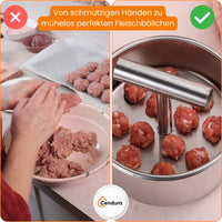 Vleesballetjes Maker & Falafel Maker voor Perfecte Ronde Vormen | VleesBal