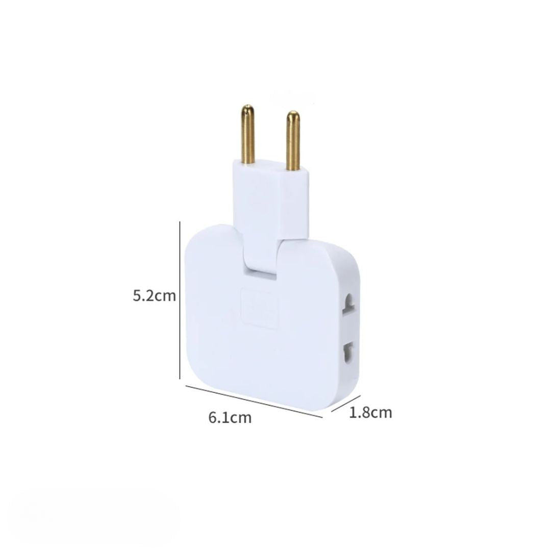 Flachstecker | Drievoudige Platte Stekkerdoos | FlexiPlug