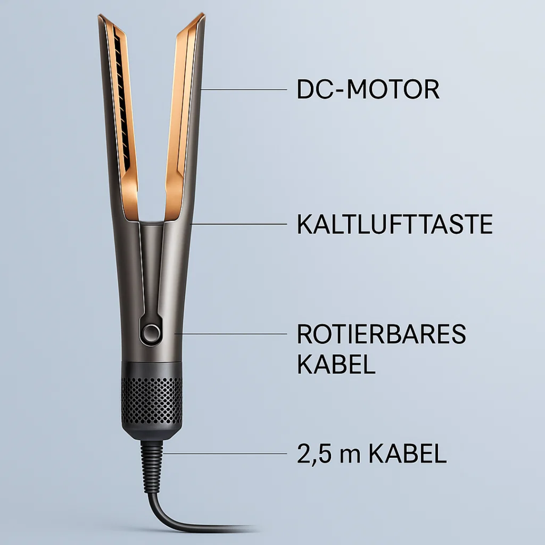Föhn & Steiltang in 1 | 2 in 1 Haarstyler | Volyra