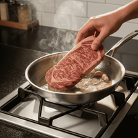 TitanForge Premium Pan 2.0 - Krasbestendige Titanpan Zonder Coating voor Perfecte Bakresultaten