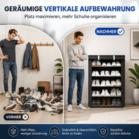 Vrijstaand schoenenkast met hoes | SchoenSouverein