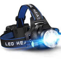 Hodelykt | Oplaadbare Waterdichte Zoom LED Hoofdlamp