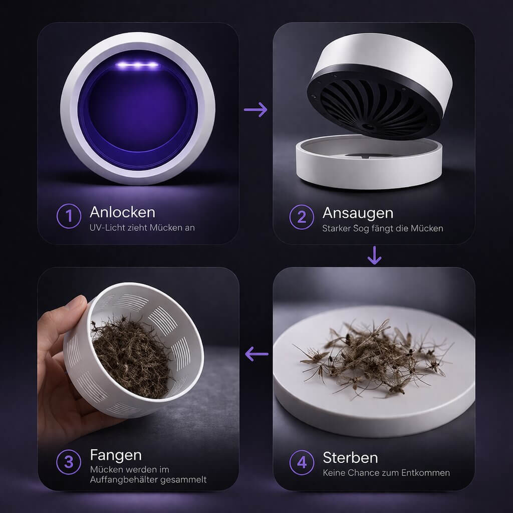 Fruit Vliegenvanger | UV Muggenlamp voor binnen & buiten | Muggenvallen | Insectra