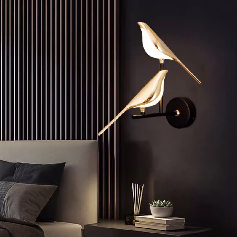 Moderne Wandlamp | Vogelvormig Ontwerp