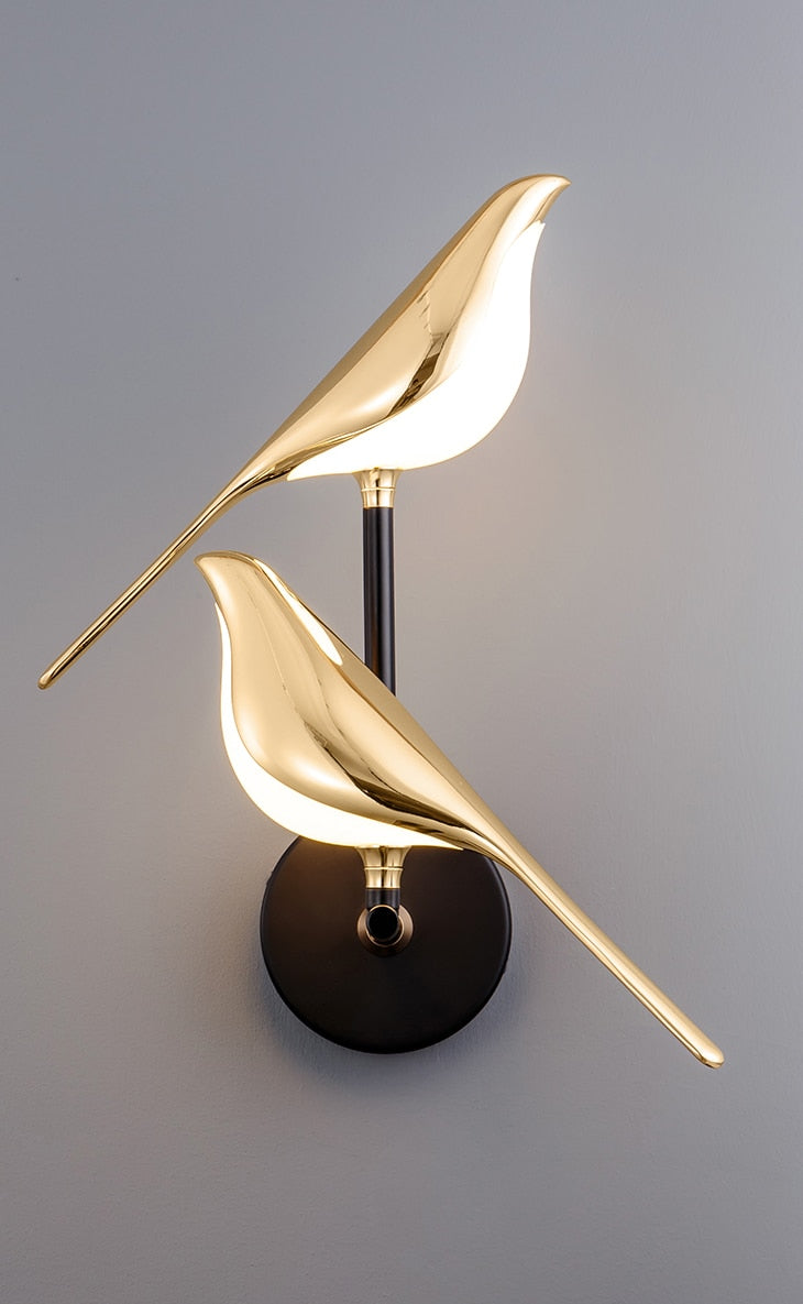 Moderne Wandlamp | Vogelvormig Ontwerp