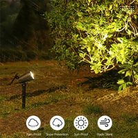 LED Tuinlamp met Zonne-reflector en Dusk-sensor