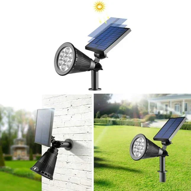 LED Tuinlamp met Zonne-reflector en Dusk-sensor