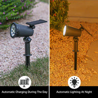 LED Tuinlamp met Zonne-reflector en Dusk-sensor