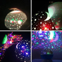 Galaxie Sterrenprojector met Afstandsbediening - magische nachtlamp