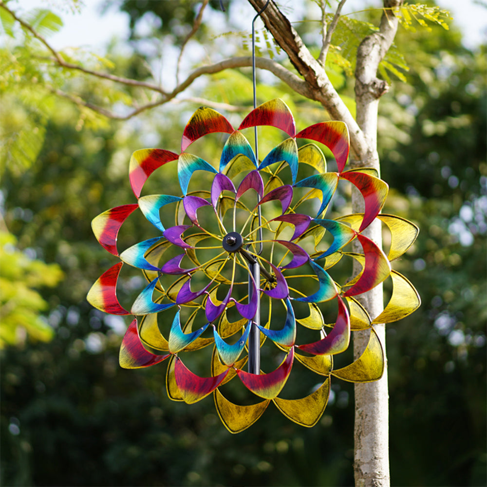 Tuin Windmolen van Metaal | Windspel voor Tuin | Floravera