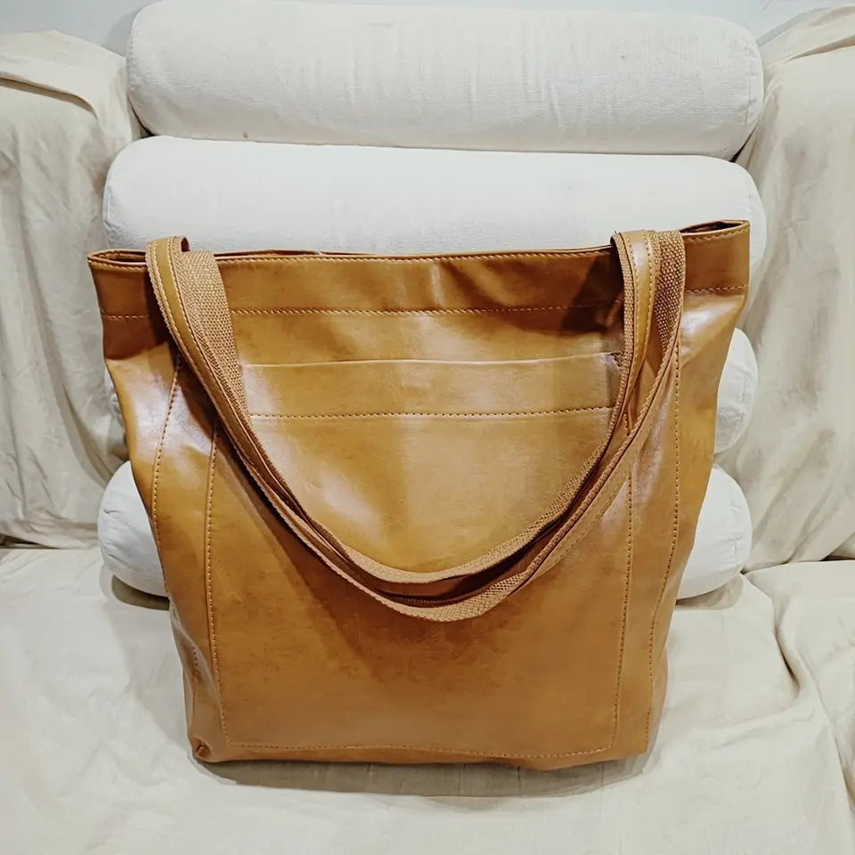 Retro Stijl Klassieke Leren Tas