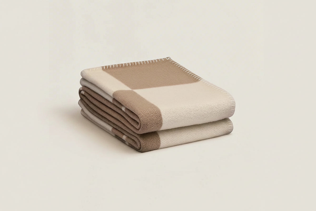 Geruite Deken 140 × 170 cm | Zachte Textielmix