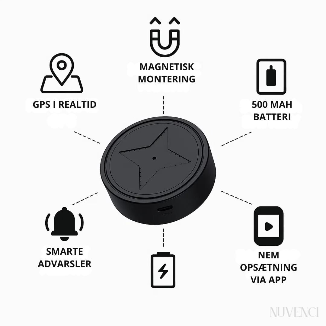 Geopod per auto | Mini Magnetische GPS Tracker voor Real-Time Monitoring