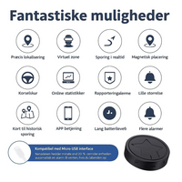 Geopod per auto | Mini Magnetische GPS Tracker voor Real-Time Monitoring