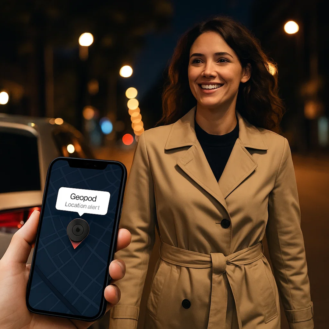 Geopod per auto | Mini Magnetische GPS Tracker voor Real-Time Monitoring