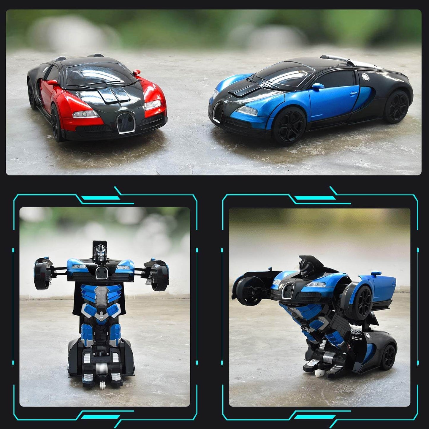 Afstandsbediening Robotauto Transformeer Speelgoed