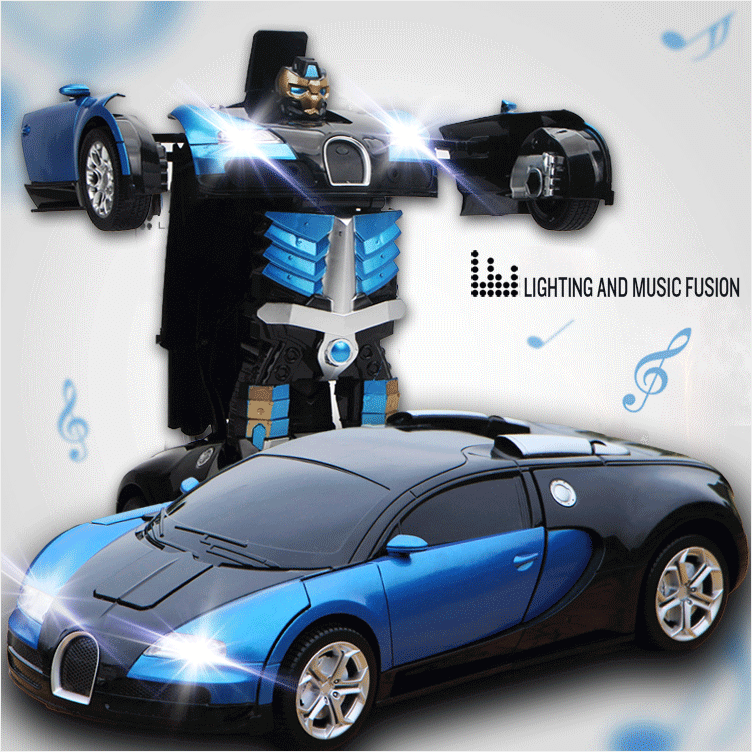 Afstandsbediening Robotauto Transformeer Speelgoed