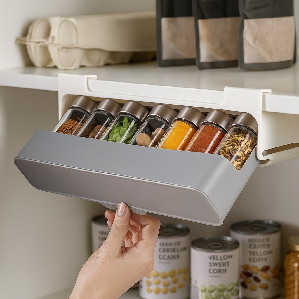 Kruidenrek | Keuken Organizer | Kruiden Organizer voor Kruidenopslag | KruidenSort