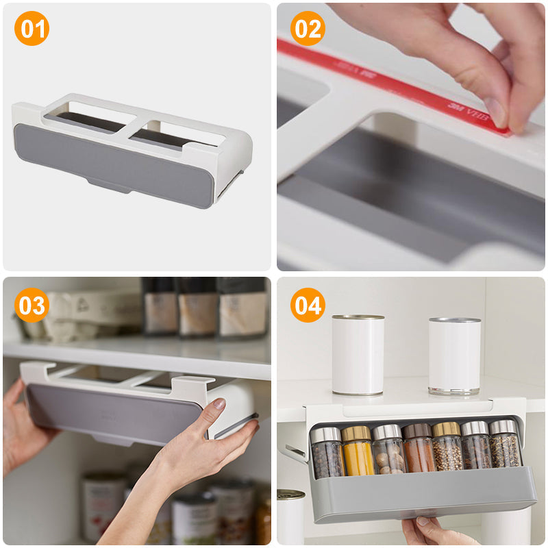 Kruidenrek | Keuken Organizer | Kruiden Organizer voor Kruidenopslag | KruidenSort