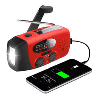 StormGuard - Noodradio met handcrank en zonnepaneel en powerbank