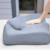 Comfort Lift Rugkussen | Pijnverlichting voor ischias en onderrug Ergonomisch ontwerp voor houdingscorrectie en spierontspanning.