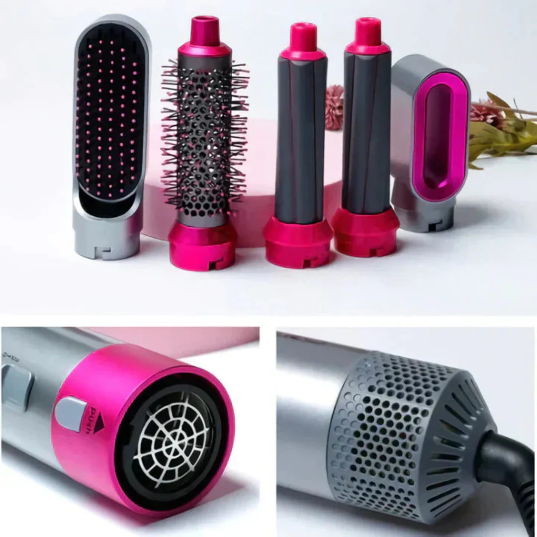 GlamTwist | 5-in-1 veelzijdig stylinginstrument voor perfecte haren