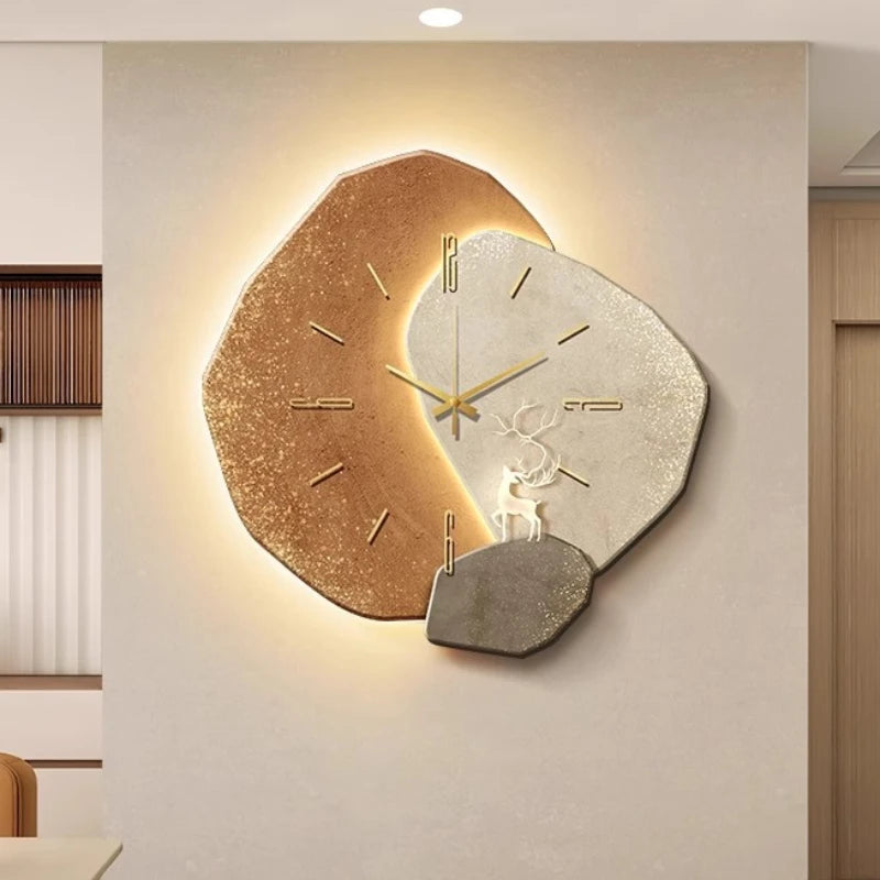 Minimalistische Wanduhr in Scandinavisch Design - NordiqTime
