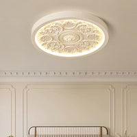 GlowMira | Moderne Hars Plafondlamp met Variabele Lichtkleur