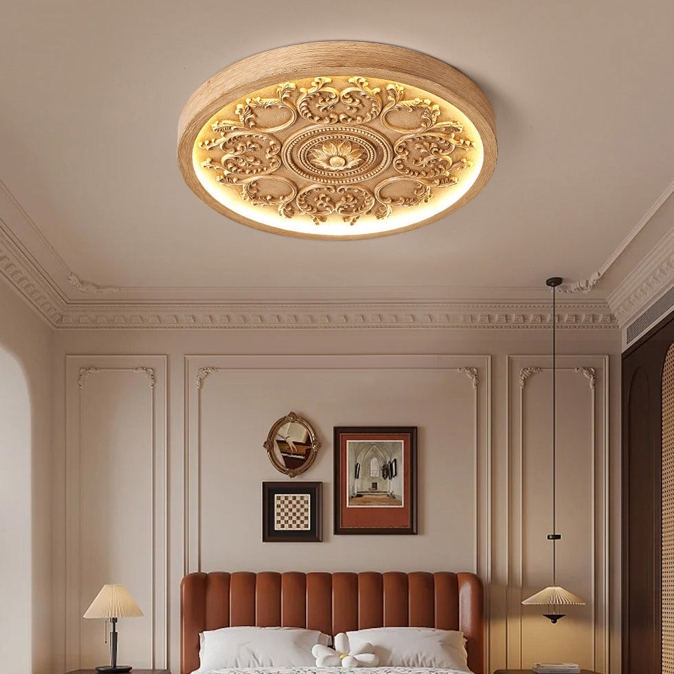 GlowMira | Moderne Hars Plafondlamp met Variabele Lichtkleur