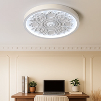 GlowMira | Moderne Hars Plafondlamp met Variabele Lichtkleur