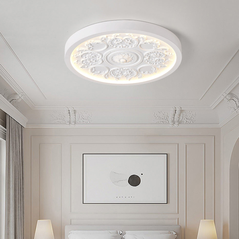 GlowMira | Moderne Hars Plafondlamp met Variabele Lichtkleur