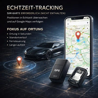 GPS Tracker voor Auto | Mini GPS Tracker zonder Abonnement | Locaro