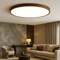 Donker Houten Plafondlamp