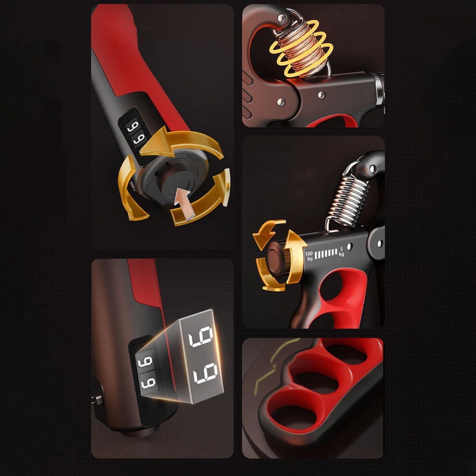 Onderarm Trainer | Handtrainer | Gripkracht Trainer tot 100 kg | StahlGrip