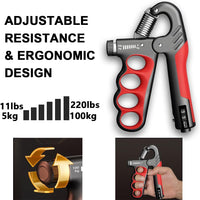 Onderarm Trainer | Handtrainer | Gripkracht Trainer tot 100 kg | StahlGrip