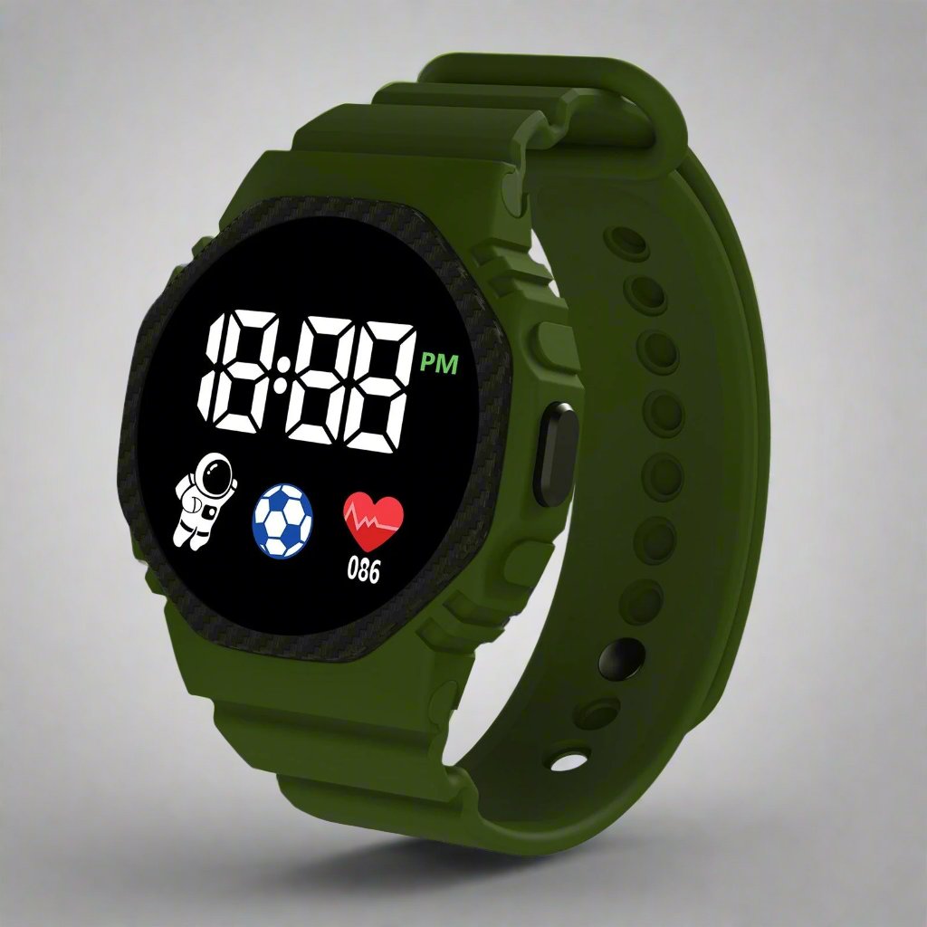 Kinderhorloge Avontuur LED – Waterdichte Educatieve Horloge voor Kinderen