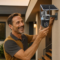 Buitenbewakingscamera | WLAN Camera met Zonnepaneel | GuardVision