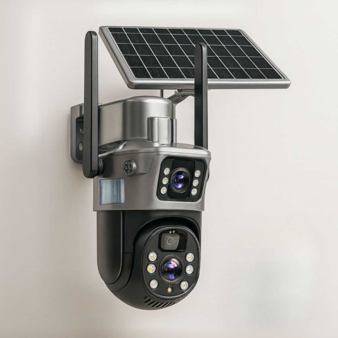 Buitenbewakingscamera | WLAN Camera met Zonnepaneel | GuardVision