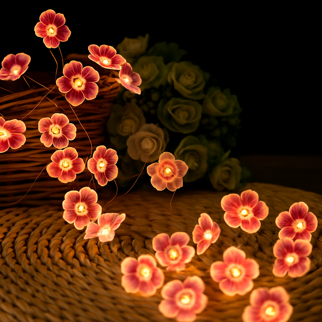led lichtslinger kersenbloesem voor binnen decoratie