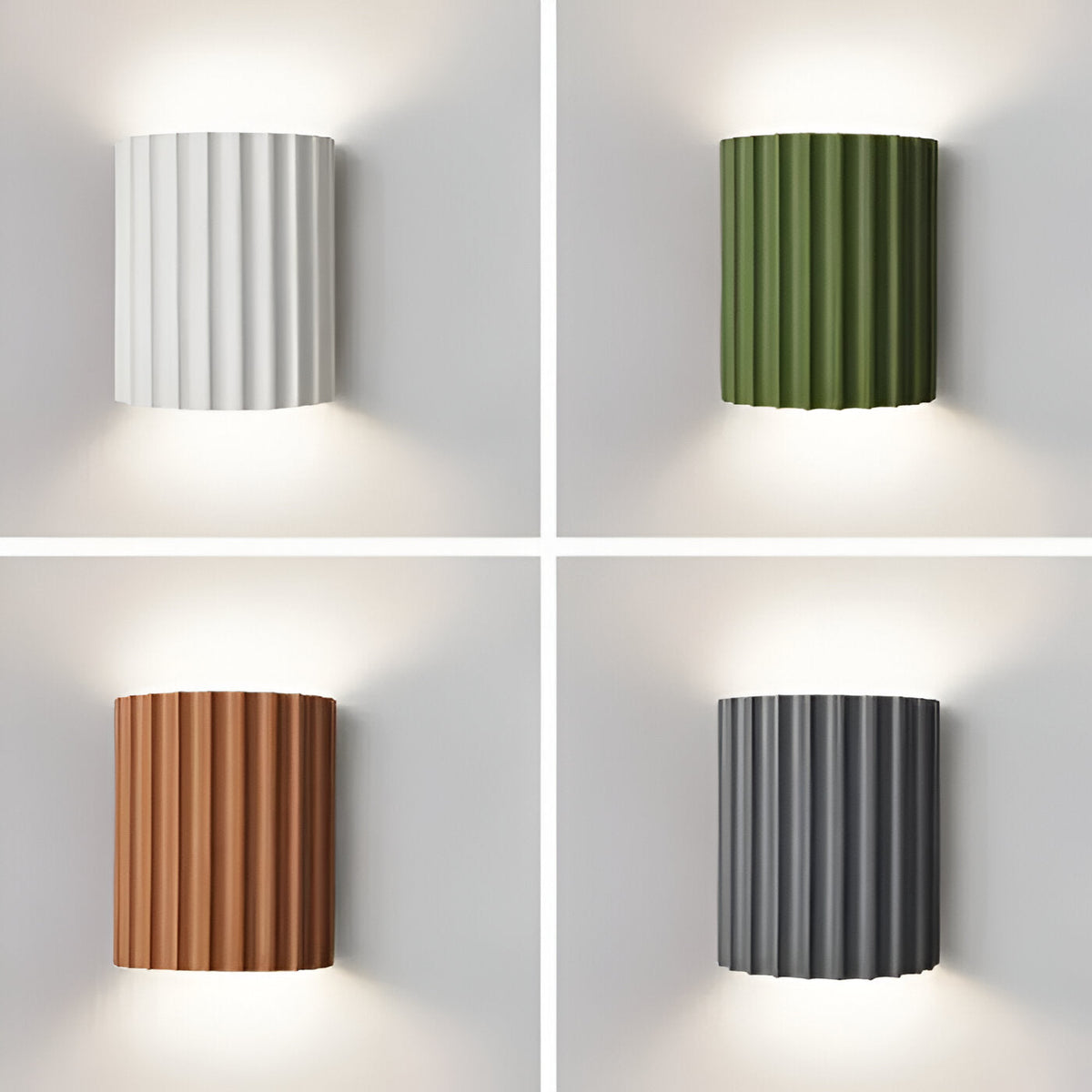 Nordic Resin Clarity Minimalistische Wandlamp