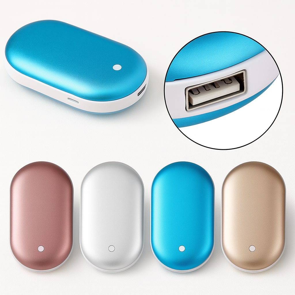 Elektrische handwarmers & zakverwarmers met powerbank | HandHimmel