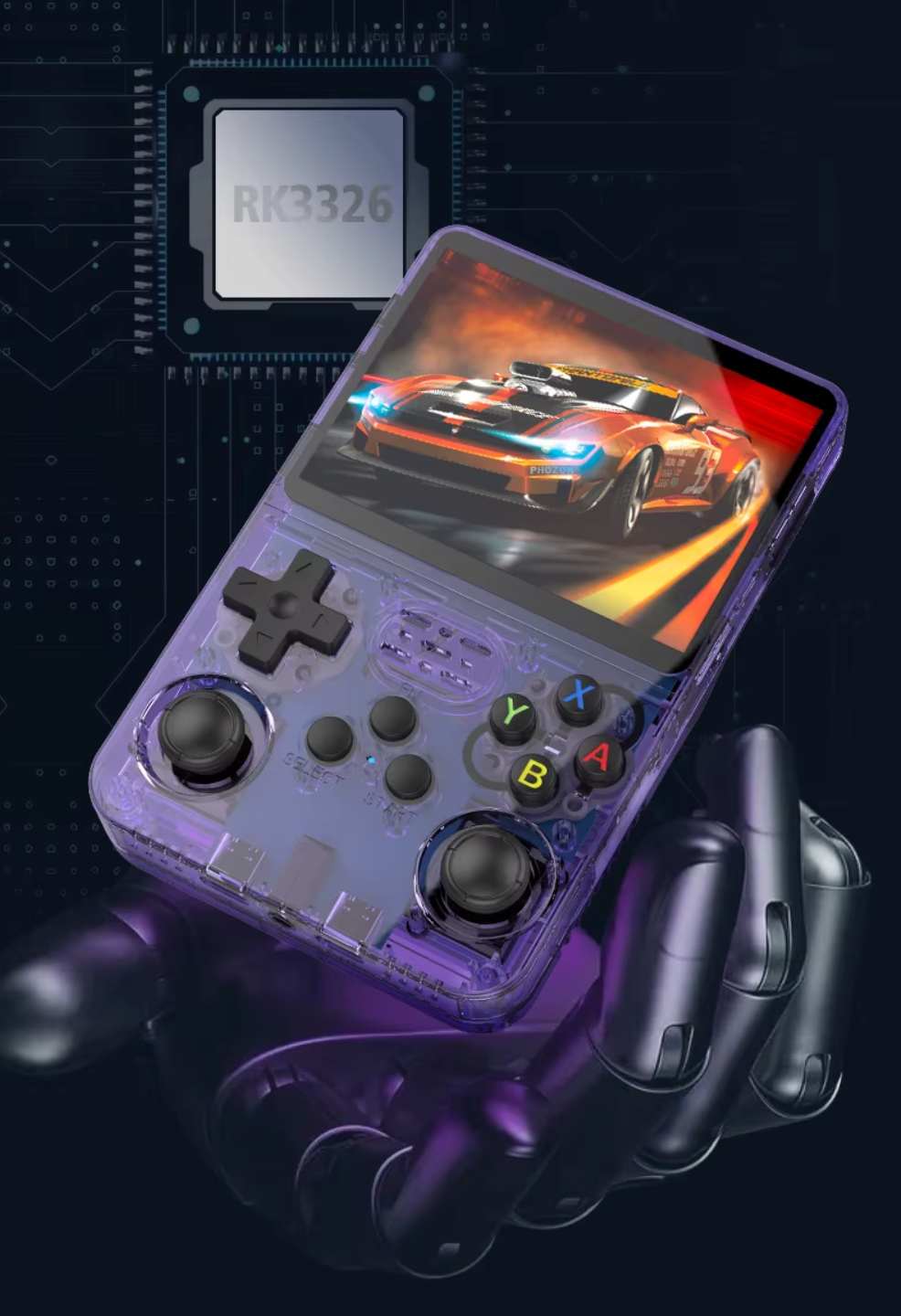 R36S Retro Spelconsole - 128GB - Meer dan 20 000 Spellen
