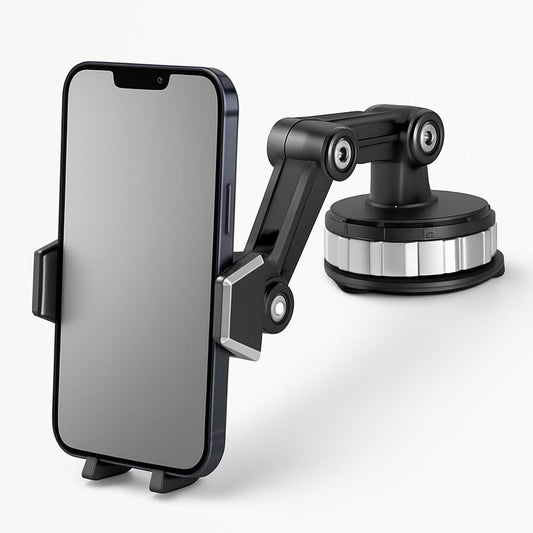 Telefoonhouder voor Auto | Telefoonhouder met Zuignap & 360° Draaibaar | LuxGrip