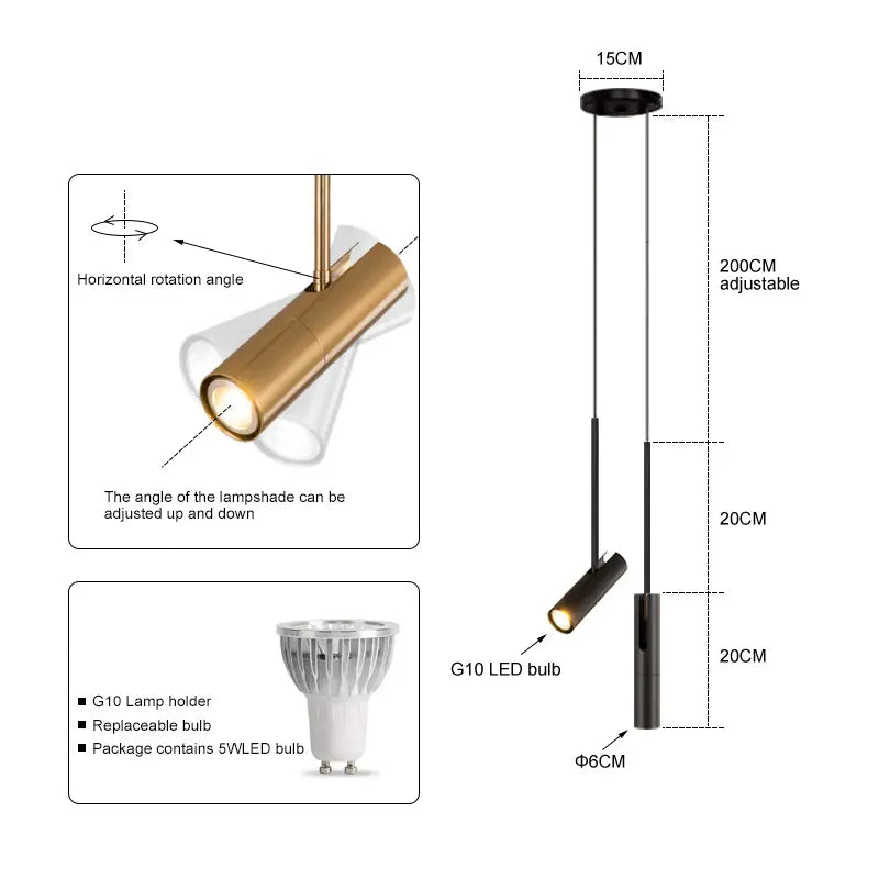 Nysaia - Moderne LED Hanglamp Slaapkamer