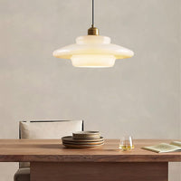 Hanna Art Deco Glas Hanglamp